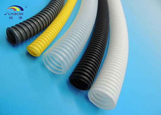 الصين Fflexible Fireproof Corrugated Pipes / Tubing Abrasion Resitance and Acid Resitance المزود