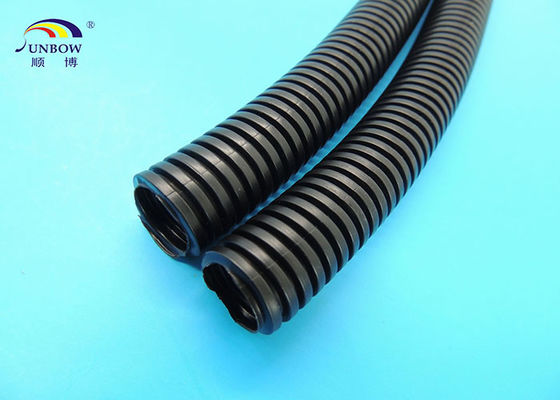 الصين PA PP PE Plastic Soft Corrugated Hose / Pipes / Tubing for Electrical Wire المزود