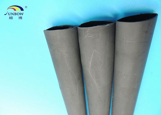 الصين Halogen free medium wall heat shrinable tube with / without adhesive with shrink ratio 3:1 for wires insulation المزود