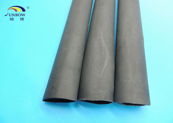 الصين Shrink ratio 3:1 medium wall heat shrinable tube with / without adhesive with size Ø10 - Ø85mm for wires insulation المزود