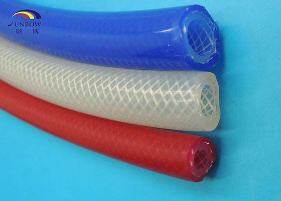 الصين Silicon Rubber Reinforced Tube for Food and Beverage Handling / Bottle / Thermal Protection المزود