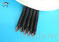 4.0KV 10mm Black Resin Silicone Coated Fiberglass Sleeve For Wire Insulation المزود