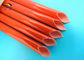 Insulators Braided Fiberglass Electrical Cable Sleeving Insulating Material Red or Custom المزود