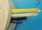 Insulation Acrylic Fiberglass Sleeving / Fiber Glass Wire Sleeve for Electrical Lamp المزود