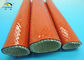 Silicone Coated Fireproof Sleeve Heat Resistant  for Hose Assemblies and Cables المزود