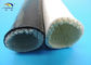 Steel Plant Use Braided Fiberglass Sleeve With Silicone Cover High Temperature Resistant المزود