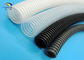Ripple Flexible Corrugated Pipes / Wire Loom Corrugated Split Plastic Tube المزود