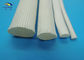 White Uncoated Flexible High Temperature Fiberglass Sleeving for Cables 400℃ المزود
