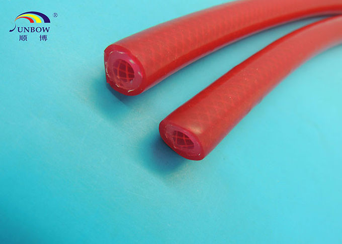 Silicone Reinforced Braided Fiberglass Sleeve for Food and Beverage Thermal Protection