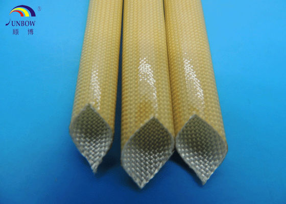 الصين Class F oil-resistant polyurethane fiberglass braided sleeving المزود