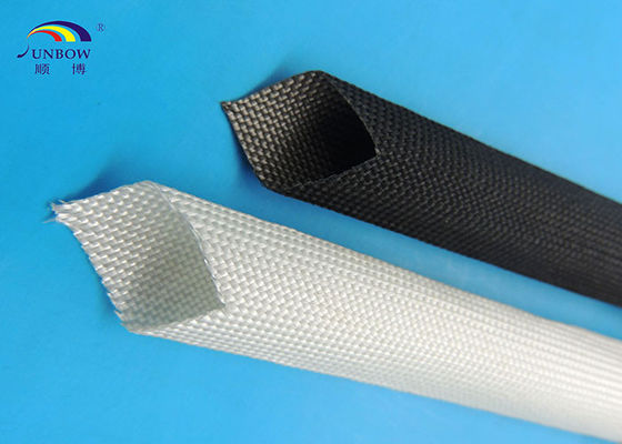الصين High Temperature Resistant Thermal Wire Sleeve with Non-alkali Fiberglass Braiding المزود