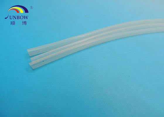 الصين Flame Retardant Clear Silicone Rubber Tubes / Heat Shrink Pipes for Electric Protection المزود