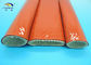 Heat Resistant Fireproof Sleeve for Steels Rust Red 1650℃ High Temperature المزود
