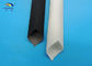 400 ℃ Flexible Black or White High Temperature Fiberglass Sleeving for Cables المزود