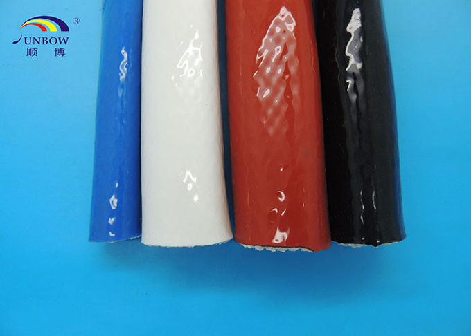 Silicone Coated Fireproof Sleeves HighTemperature Glass Fibre Insulation Sleeving